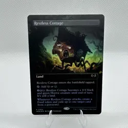 Restless Cottage (Borderless Alternate Art) Wilds of Eldraine - Near Mint Foil - Image 1