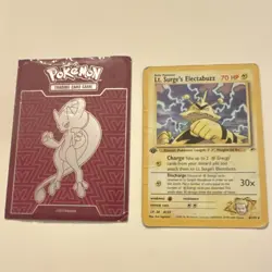 Pokemon TCG Lt. Surge's Electabuzz Gym Heroes 6/132 Holo Rare 70 HP Basic - Image 2
