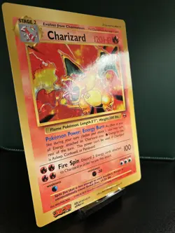 2000 Pokemon Charizard Japanese CoroCoro Promo English Jumbo 4/102 - Image 4
