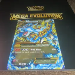 Pokemon MCharizard EX Mega Evolution Holo Card 108/106 English TCG - Image 4