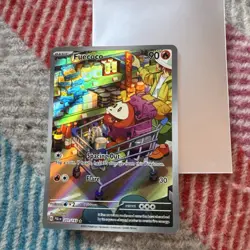 Fuecoco Paldea Evolved Illustration Rare Pokemon Card TCG 201/193 (NM) - Image 1