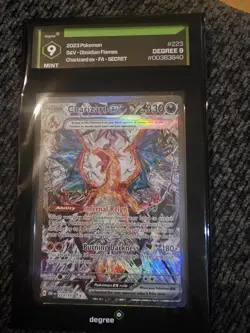 2023 POKEMON OBF EN-OBSIDIAN FLAMES SPECIAL ILLUSTRATION RARE CHARIZARD EX 9 - Image 1
