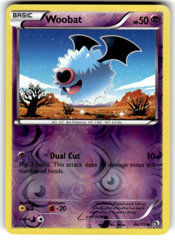 Pokemon TCG Woobat 64/113 Legendary Treasures Reverse Holo NM - Image 1