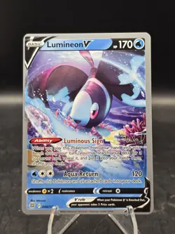 Pokemon TCG Lumineon V 040/172 Ultra Rare World Championships 2022 NM - Image 1