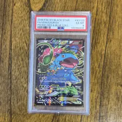 Pokemon TCG Venusaur EX XY123 XY Black Star Promo Holo PSA 6 Basic 6+ Age - Image 1
