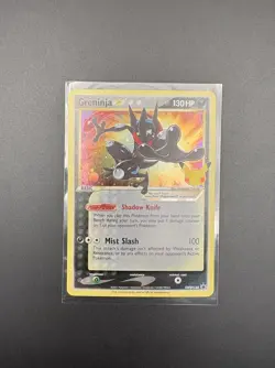 Pokemon Greninja Black Star Promo SWSH144 Celebration Gold Star Holo - Image 1