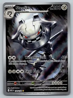 Pokemon TCG Steelix Mega Evolutions 150/132 Near Mint Condition - Image 1