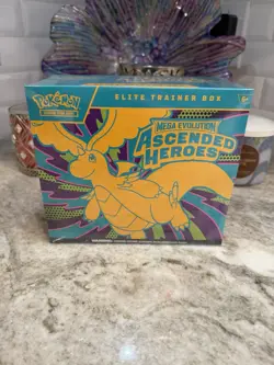 POKEMON TCG ASCENDED HEROES ELITE TRAINER BOX ETB FACTORY SEALED IN HAND NEW - Image 1