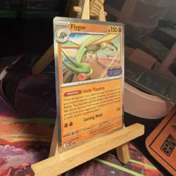 Flygon 016 STAMPED Prerelease Phantasmal Flames Black Star Holo Pokemon TCG MINT - Image 2