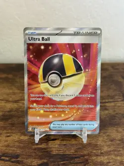 Pokemon Ascended Heroes #264/217 Ultra Ball Ultra Rare Full Art Holo - Image 1