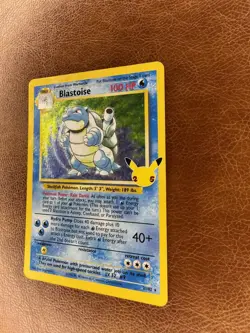 2021 Pokemon Celebrations Classic Coll. Confetti Holofoil #2 Blastoise HOLO RARE - Image 4