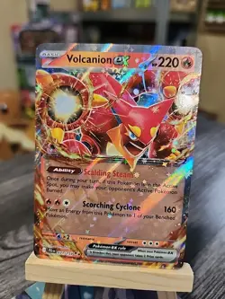 VOLCANION EX 031/159 JOURNEY TOGETHER POKEMON (DOUBLE RARE, NM) Near Mint - Image 1