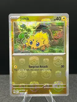 Joltik 033/086 - Masterball Pattern - White Flare - Pokemon TCG NM - A5 - Image 1