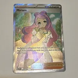 Pokemon Miriam 238/198 SV01 Scarlet & Violet Trainer Ultra Rare Full Art Holo - Image 1