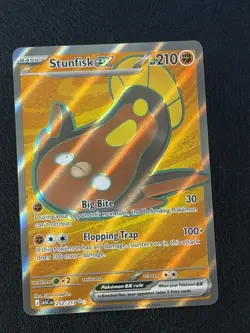 Stunfisk ex Full Art Ultra Rare 252/217 Pokemon Ascended Heroes English NM - Image 1
