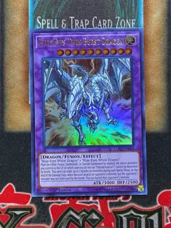 Yugioh Blue-Eyes Twin Burst Dragon LCKC-EN058 Ultra Rare 1st Ed NM - Image 1