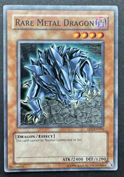 Rare Metal Dragon EP1-EN004 YuGiOh TCG - Image 1