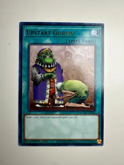 YuGiOh Upstart Goblin MGED-EN146 Rare 1st Edition — NM/VLP - Image 1