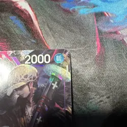 Trafalgar Law One Piece CCG OP09-069 Holo Japanese Character Card - Image 3