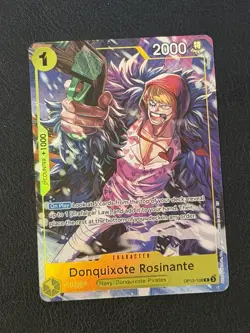 Donquixote Rosinante OP12-108 One Piece Illustration Promo Alt Art NM - Image 1