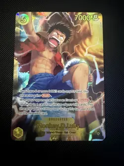 Monkey D Luffy OP15 SEC 119 Adventure On Kami’s Island ENGLISH Bell Luffy - Image 1