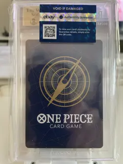 2024 One Piece Emperors in New World OP09119 Monkey D. Luffy Manga BGS 10 - Image 3