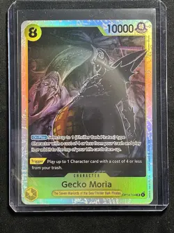 One Piece TCG - Gecko Moria OP14-104 SR - The Azure Sea's Seven - English - NM - Image 3
