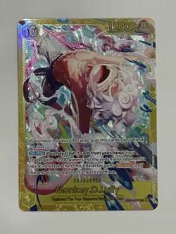 Monkey D. Luffy OP15 EB04-061 SEC ONE PIECE TCG ENGLISH - Image 1