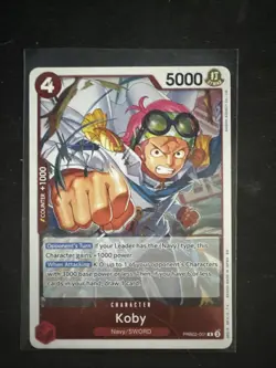 Koby PRB02-001 - Foil Rare - One Piece TCG: Premium Booster -The Best- Vol. 2 NM - Image 1