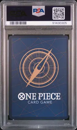 One Piece Card Game Nami Red R Chinese 1st Anniversary Edition PSA10 - Image 2