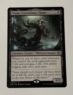 MTG Vraan, Executioner Thane - Phyrexia: All Will Be One LP - Image 1