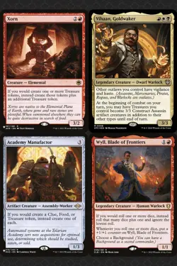 Mr. House, President and CEO Commander Deck Fallout Magic MTG EDH Treasure Token - Image 2