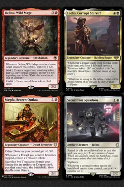 Mr. House, President and CEO Commander Deck Fallout Magic MTG EDH Treasure Token - Image 4