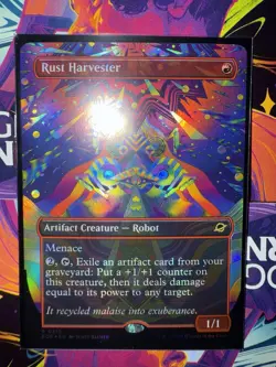 MTG Magic Rust Harvester 0310 *FOIL* Edge Of Eternities - Image 1