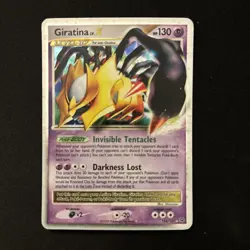 Giratina LV.X 124/127 Ultra Rare Platinum Pokemon Card 2009 Holo NM 👻 - Image 1