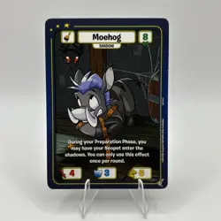 Shadow Moehog WFO-115 R - Neopets War for the Obelisk Battledome TCG Card - Image 1