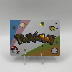 Pokemon Mengka Months August Pikachu Lapras Eevee GR-008 Card Chinese Non TCG - Image 2