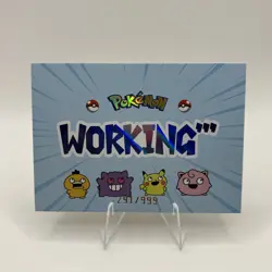 Pokemon Mengka HIT (291/999) SERIALIZED Card - Pikachu IG-004 WORKING - Image 2