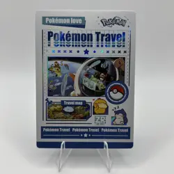 Pokemon Mengka Travel ZR-005 Card Chinese Non TCG - Image 1