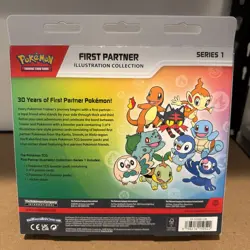 First Partner illustration Collection Series 1 Pokemon Card Booster Box New - Image 2