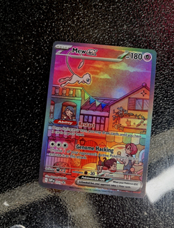 MEW EX Scarlet Violet 151 Black Star Promo 053 Holo Foil Pokemon Card MINT - Image 1
