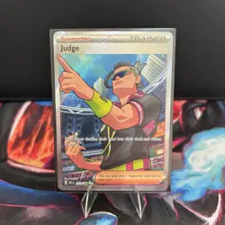 Pokemon Cards Judge 222/182 Destined Rivals Ultra Rare NM - Image 1