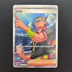 Pokemon Cards Judge 222/182 Destined Rivals Ultra Rare NM - Image 2