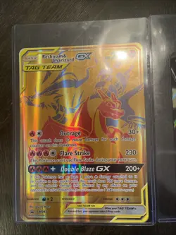 Pokemon Jumbo Reshiram & Charizard Lance’s Charizard V Cards Lot Bundle - Image 2