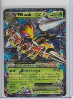 M Beedrill EX - XY158 - Black Star Promo - Pokemon Card - HP - Image 1