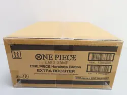 2026 One Piece Card Game Heroines Edition EB-03 Extra Booster Sealed Box Case - Image 1