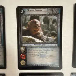 Decipher Lord of the Rings TCG 2004 Minion & Event 12 Card Lot (2 of each) - Image 3