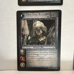 Decipher Lord of the Rings TCG 2004 Minion & Event 12 Card Lot (2 of each) - Image 5