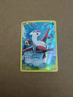 Pokemon Latias TCG Full Art Holo Black Star Promo Card XY78-NM - Image 1