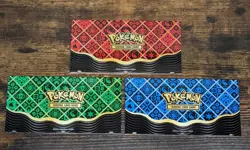 Pokemon TCG Magnetic 3 Card Protector Paldean Fates Premium Collection - Set - Image 2